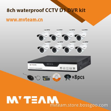Mvteam 600tvl Camera System with 4CH DVR (MVT-K08E)